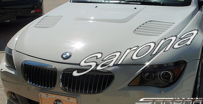 Custom BMW 6 Series Hood  Coupe & Convertible (2004 - 2010) - $1790.00 (Manufacturer Sarona, Part #BM-001-HD)